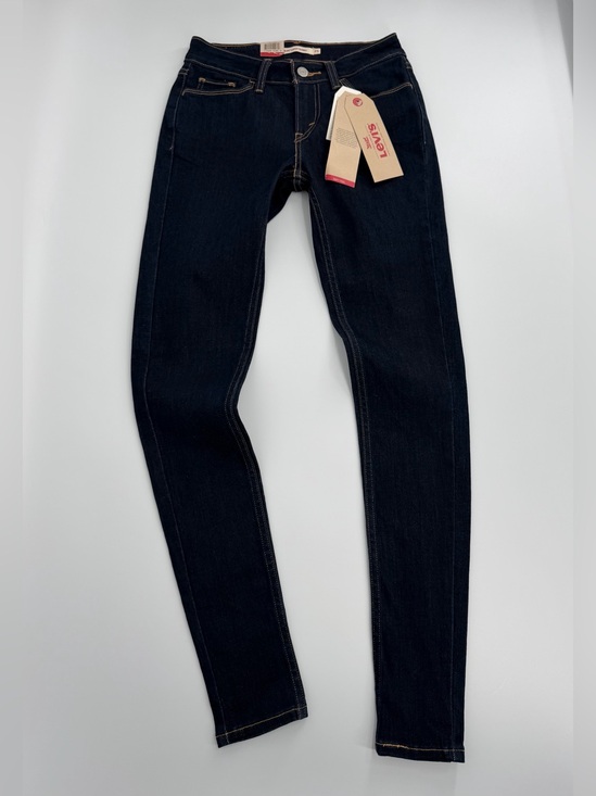 Levi's Denim - Levi’s 535 Super Skinny Jeans Womens 25x30 Dark Wash Blue Denim Stretch NWT
